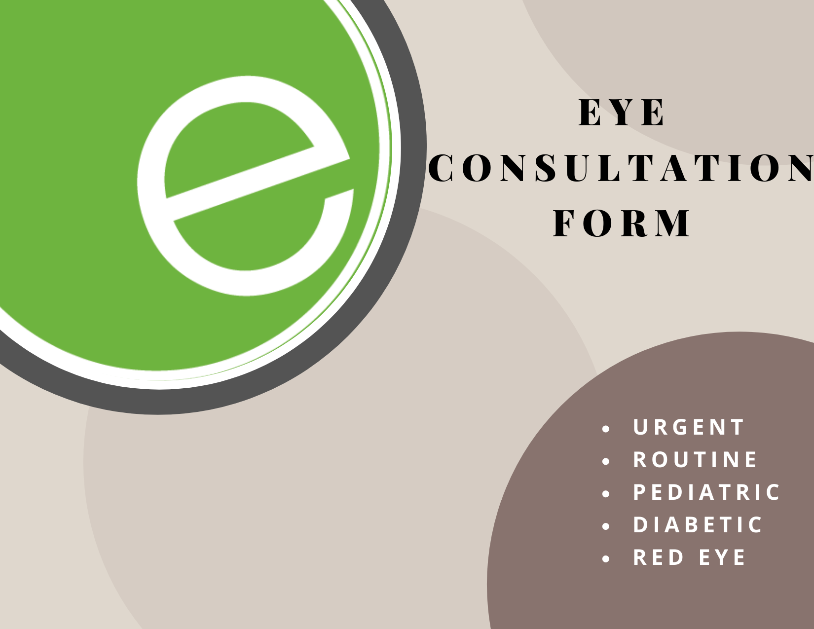 Eye Consultation Form